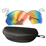 CLIP Cycling Sonnenbrille, polarisierte Clip -Sonnenbrille - Polarisierte Sonnenbrille radeln - UV -Schutz Brillen, Schutzbrille, Brille für Männer Frauen