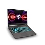 MSI Thin 15 B13UCX-2008IT, Notebook Gaming, 15,6 Zoll FHD 144Hz, i7-13620H, Nvidia RTX 2050 GDDR6 4GB, SSD PCIe4 512GB, DDR4 16GB 3200MHz, WiFi 6E, Win 11 Home [Layout und Garantie Italienisch] Grau