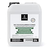 FIVE ELEMENTS Bio-Teichschlammentferner | flüssig 2,5 l | ideale Teichpflege fürs Frühjahr | Teichwasser-Klärung | Verbesserung der Wasserqualität