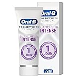 Oral-B Pro 3D Zahnpasta White Clinical Intensives Weiß strahlendes Weiß für empfindliche Zähne und Zahnfleisch, Beseitigung von Flecken, Ionentechnologie, grüne Minze, 75 ml