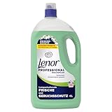 Lenor Professional Weichspüler, 200 Waschladungen, 4 l, Frische-Schutz, Langanhaltende Frische und Geruchsschutz für den professionellen Gebrauch, für den professionellen Gebrauch