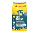 JOSERA High Energy (1 x 12,5 kg) | Hundefutter mit hohem Energiegehalt für Sporthunde | Mit wertvollem Lachsprotein | Super Premium Trockenfutter für ausgewachsene Hunde | 1er Pack