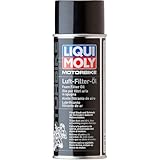 LIQUI MOLY Motorbike Luftfilteröl (Spray) | 400 ml | Motorradpflege | Art.-Nr.: 1604, farblos
