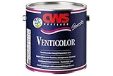 CWS WERTLACK Venticolor 0,375 L weiß - idealer Wetterschutz für Fenster, Türen und Dachuntersichten im Innen- und Außenbereich.