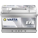VARTA Automotive DYNAMIC EFB (D54) 12V 65Ah 650A - Nassbatterie für Start-Stopp Systeme - Starterbatterie für Autos mit erhöhtem Energiebedarf - Wartungsfreie Bleisäurebatterie