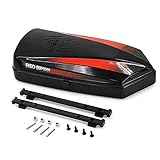 Beausoleil Dachboxgepäck aus Metall mit Befestigungsschiene für -4 TRX6 Axial SCX10 III 90046 AXI03007 1/10 Stück mit Fernbedienung