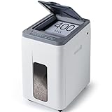 Lapsight 400-Blatt Autofeed Gewerblich Papierschredder: Non-Stop P5 Mikroschnitt Aktenvernichter für Zuhause und Büro, Zerkleinert Papier/Karten/Hefter, Aktenvernichter Professionell mit 50 L Behälter