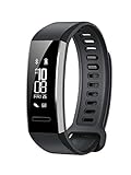 HUAWEI Band 2 Pro Fitness-Tracker (GPS, Bluetooth, Herzfrequenzmessung, wasserdicht bis 5 ATM) schwarz