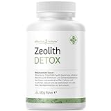 effective nature - Zeolith Detox - 180 g Pulver - Zertifiziertes Medizinprodukt zur Bindung von Schwermetallen - Natürliche Mineralerde - Produziert in Deutschland