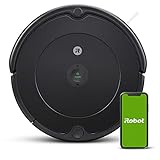 iRobot Roomba 692, App-steuerbarer Saugroboter (Staubsauger Roboter), 3-Stufen-Reinigungssystem, Kompatibel mit Sprachassistenten, Individuelle Anpassungen per App, Dirt Detect-Technologie, Schwarz