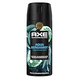 Axe Premium Bodyspray Aqua Bergamot Deo ohne Aluminiumsalze für 72 Stunden Frische 150 ml
