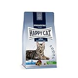 Happy Cat 70564 - Culinary Adult Quellwasser Forelle - Trockenfutter für ausgewachsene Katzen und Kater - 10 kg Inhalt