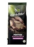 biozentrale Amaranth Poffies | 125 g | vegan | gepuffte, kleine Amaranth-Körner | Proteinquelle | für Müsli, Joghurt & bunte Frühstücks-Bowls