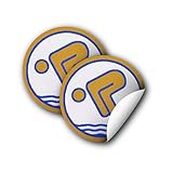 Seepferdchen® 2er-Set Offizielles Gold Schwimmabzeichen Kinderleicht zum Aufkleben | DSA Silber Abzeichen | Wasserfest & langlebig | Perfekt für Freischwimmer & Schwimmkurse