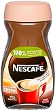 NESCAFE NESCAFÉ CLASSIC Crema, löslicher Bohnenkaffee aus mitteldunkel gerösteten Kaffeebohnen, kräftiger Instant-Kaffee mit samtiger Crema, koffeinhaltig, 1er Pack, 200g