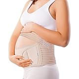 GECONLE Bauchgurt Schwangerschaft Stützgürtel Bauchband Schwangerschaftsgürtel Bauchgurt Stützt Taille Rücken und Bauch