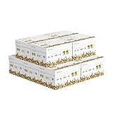 Infowerk Druckerpapier Kopierpapier 500-150000 Blatt A4 80g Premium Weiß Testsieger PEFC (50.000 Blatt)