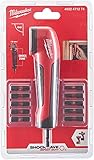 Milwaukee 4932471274 Shockwave Impact Duty Winkelaufsatz 11-teilig, Rot, 25 mm, Stück