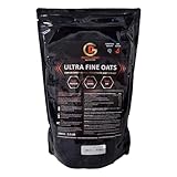 Dutch Giant Ultra Fine Oats 1KG (1000gr) | Gemahlene Haferflocken | Schmelzflocken | Protein Porridge | Weight Gainer | Kohlenhydrate Pulver | Oatmeal für Fitness & Nutrition