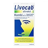 LIVOCAB direkt Kombi - 4 ml Augentropfen + 5 ml Nasenspray