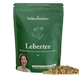 Lebertee mit Löwenzahn & Schafgarbe | Leber und Galle Tee | 100% natürliche Zutaten ohne Zusätze | Kräutertee lose mit Löwenzahnwurzel | Löwenzahntee für Leber Kur | Gallentee & Leberkur