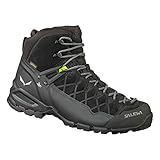 SALEWA, Alp Trainer Mid Gore-Tex Herrenwanderstiefel, Schwarz, 44,5