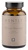 MENTLY® African Moringa mit Kupfer & Vitamin B12-60 Kapseln - vegan - zertifizierte Premiumqualität - Made in Germany