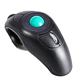 IMAGE Trackball Maus Kabellose USB Handheld Funkmaus mit Laser für Rechts- oder Linkshänder