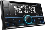KENWOOD DPX-7300DAB 2-DIN CD-Autoradio mit DAB+ & Bluetooth Freisprecheinrichtung (USB, AUX-In, 3 x Pre-Out 2.5V, Amazon Alexa, Soundprozessor, 4x50 W, VAR. Beleuchtung, DAB+ Antenne)