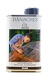 Danish Oil Dänisches Öl, 250 ml, für alle Holzarten innen und außen, farblos