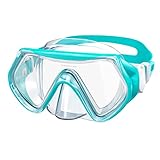 Findway Taucherbrille Kinder,Schwimmbrille Kinder Schnorchelmaske für Jungen Mädchen Jugendliche,Tauchmaske mit Nasenabdeckung 180°Panorama HD Anti Nebel Anti-Leck Taucherbrille für Kinder 6-16 Jahre