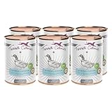 Terra Canis Ente mit Petersilienwurzel - Hypoallergen Nassfutter, 6x400g I Premium Hundefutter in 100% Lebensmittelqualität Aller Rohstoffe I Allergenarm, Getreide & glutenfrei