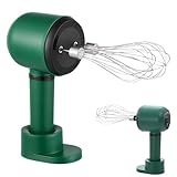 Eierkrührer für Handrührer - Edelstahl Eiermixer | 3 einstellbare elektrische Handmixer mit 3 Geschwindigkeiten | Wiederaufladbarer Schnur-Spinner | Pann-Spender