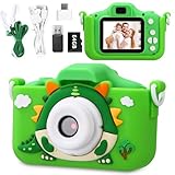 Kinderkamera, Kinder Kamera, 1080P HD Digitalkamera Kinder mit 2,0-Zoll-Bildschirm, Kamera Kinder Fotoapparat Kinder mit 64G Speicherkarte, Fotokamera Kinder für 3-12 Jahre Geburtstag Kinder