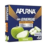 Apurna Nutrition - Dose Energie-gel (5x35g) - Energiegele - Reich an Vitamin C - Apfel