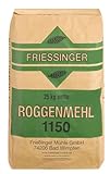 BIELMEIER KÜCHENMEISTER Roggenmehl T1150 Versandeinheit 25kg Das hochwertige Gereide stammt von Landwirten aus der Region