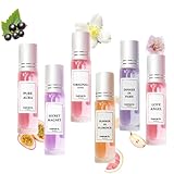 6PCS Pheromone Parfum Woman, 2025 Neue Enhanced Scents Pheromon Parfüm Damen, Ecdf Pheromone Parfüm Woman, Enhanced Scents Pheromone Perfume Mini Perfume Set, Lang Anhaltender Duft