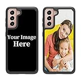 Doppelschichtige Foto-Schutzhülle für Samsung Galaxy S21/S30, Handy-Design, kompatibel mit Galaxy S21/S30, für Damen und Herren, personalisieren Sie Ihr Bild mit bedruckter Textur