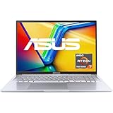 ASUS Vivobook 16 Laptop | 16' Full-HD 16:10 IPS Display | AMD Ryzen 5 7530U | 16 GB RAM | 512 GB SSD | AMD Radeon | Windows 11 | QWERTZ Tastatur| Cool Silver