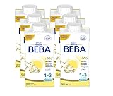 Nestlé BEBA JUNIOR, Milchgetränk ab dem 1. Geburtstag, trinkfertiges Milchgetränk im Tetra Pak, auf die Bedürfnisse von Kindern ab 1 Jahr abgestimmt, 6er Pack (6 x 200ml)