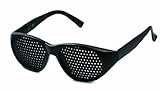 VANLO Rasterbrille 415-JGG ganzflächiger Raster, schwarz