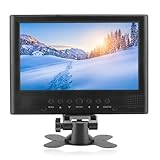 Tragbarer HD Fernseher, DVBT/T2 Compliant, FM Radio Function, Suitable for 12V Car Charger, ATV 48.25 MHZ-863.25 MHz, VHF 50mhz-230mhz, UHF 474mhz-862mhz, 1500MAh