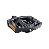 SHIMANO Click`R PD-T421 Pedal Trekking, Schwarz, One Size
