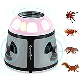 Tiptop Home Ultraschall Maus und Ratten 360° Gerät Ultraschall Maus mit LED-Licht Plug in Abwehr von Mäusen Nagetier für Innen Schutz und Schädlingsbekämpfung Garten