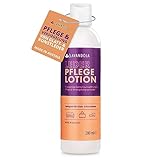 Lavandola® Lederpflege Lotion - Reichhaltige Pflege für Intensive Farbe & natürliche Glätte - Schutz vor UV, Nässe & Wiederanschmutzung - Lederpflege für Ledercouch, Lederfett farblos 200ml