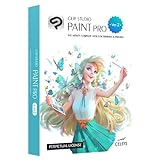 CLIP STUDIO PAINT PRO - Version 2 | Perpetual License | for Microsoft Windows and macOS