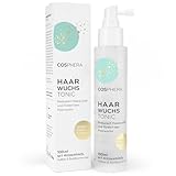 Cosphera Haar Tonikum Spray 100ml mit Rosmarinöl - Rosmarin Öl Spray natürlich Haarwachstum beschleunigen - Haarwuchsmittel Frauen & Männer - Haarserum bei Haarausfall