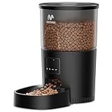 IMIPAW Futterautomat Katze, 3L Intelligenter Katzenfutter Automat, Präzise Fütterung und Einfache Steuerung, 1-10 Mahlzeiten pro Tag, Automatischer Futterspender für Katzen und Hunde