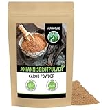 Carobpulver 500g von Alpi Nature, Johannisbrot gemahlen, natürlicher Süßstoff, Johannisbrotmehl