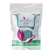 Dermawax 1 kg Aloe Vera Wachs Heisswachs Waxing Perlen Wachsperlen Anwendung ohne Wachsstreifen zur Haarentfernung Brazilian Intim Beine Gesicht Arme Achseln Rücken Enthaarung für Mann Frau